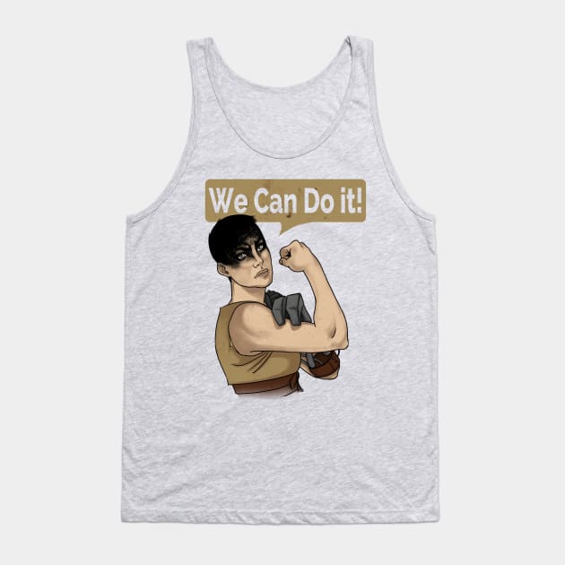 SHE can do it Tank Top by ursulalopez